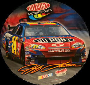 ​Jeff Gordon #24 DuPont Large 11.5" Round Vehicle Metal Magnet WinCraft 2008